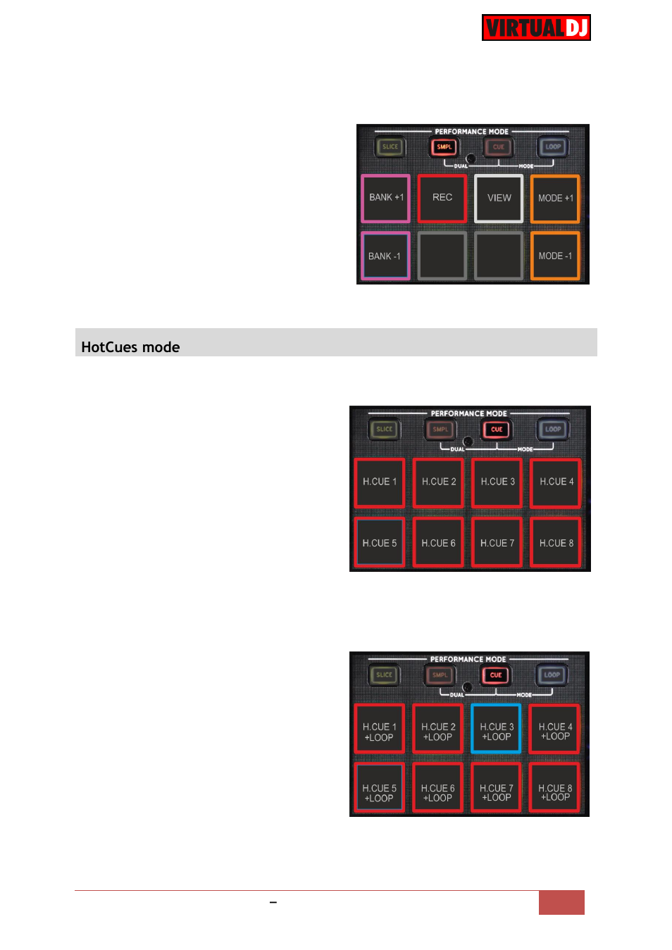 Hotcues mode | Reloop TERMINAL MIX 8 - VirtualDJ 8 Operation Guide User Manual | Page 9 / 15