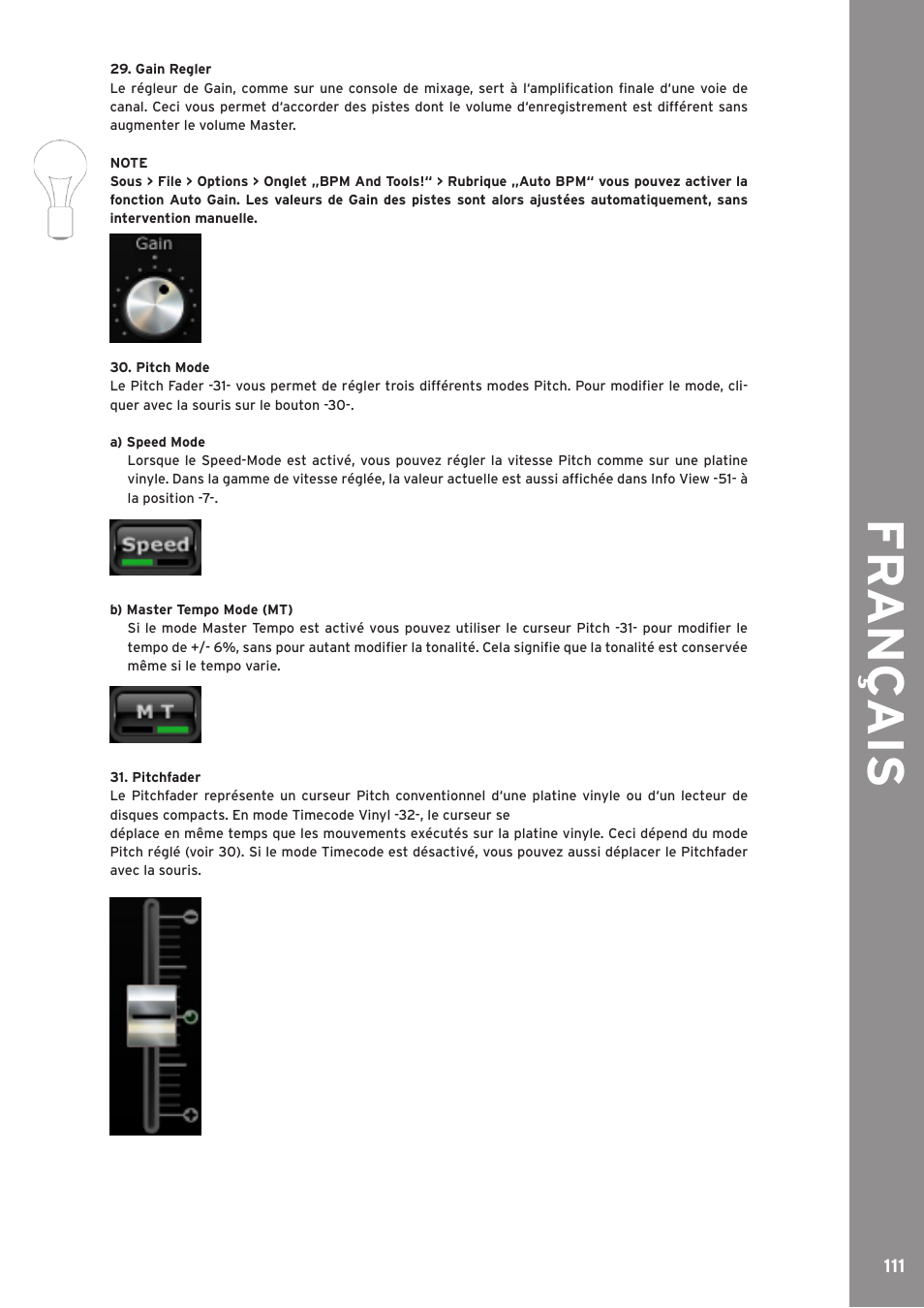 Fr an ç ais | Reloop SPIN!2 User Manual | Page 111 / 139
