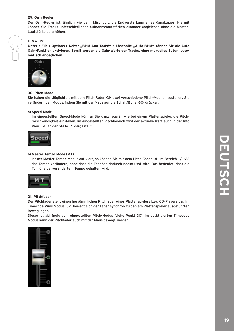 De ut s ch | Reloop SPIN!2 User Manual | Page 19 / 139
