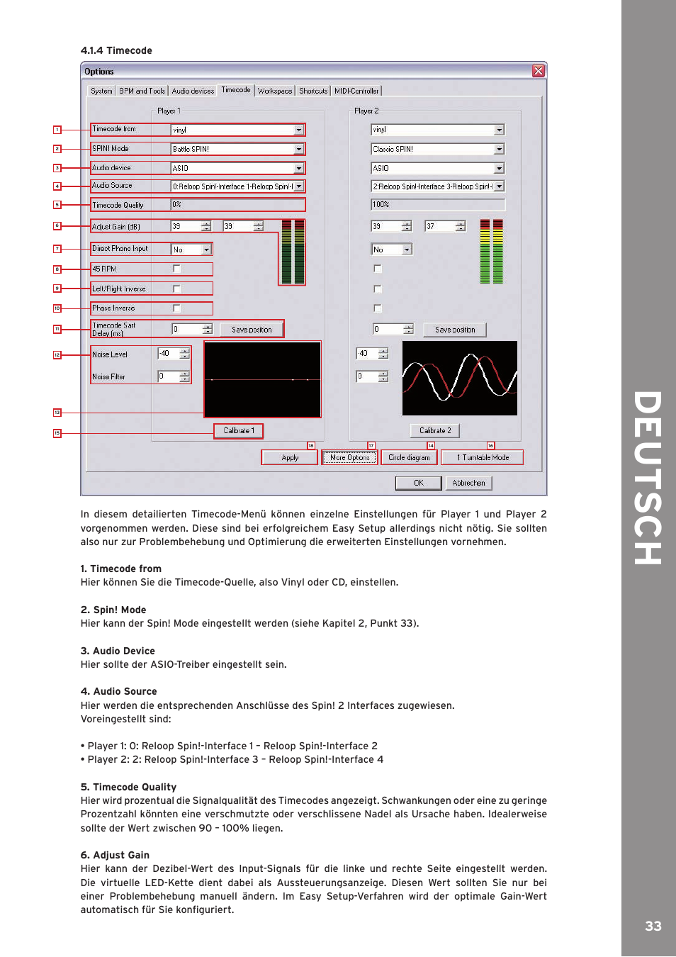 De ut s ch | Reloop SPIN!2 User Manual | Page 33 / 139