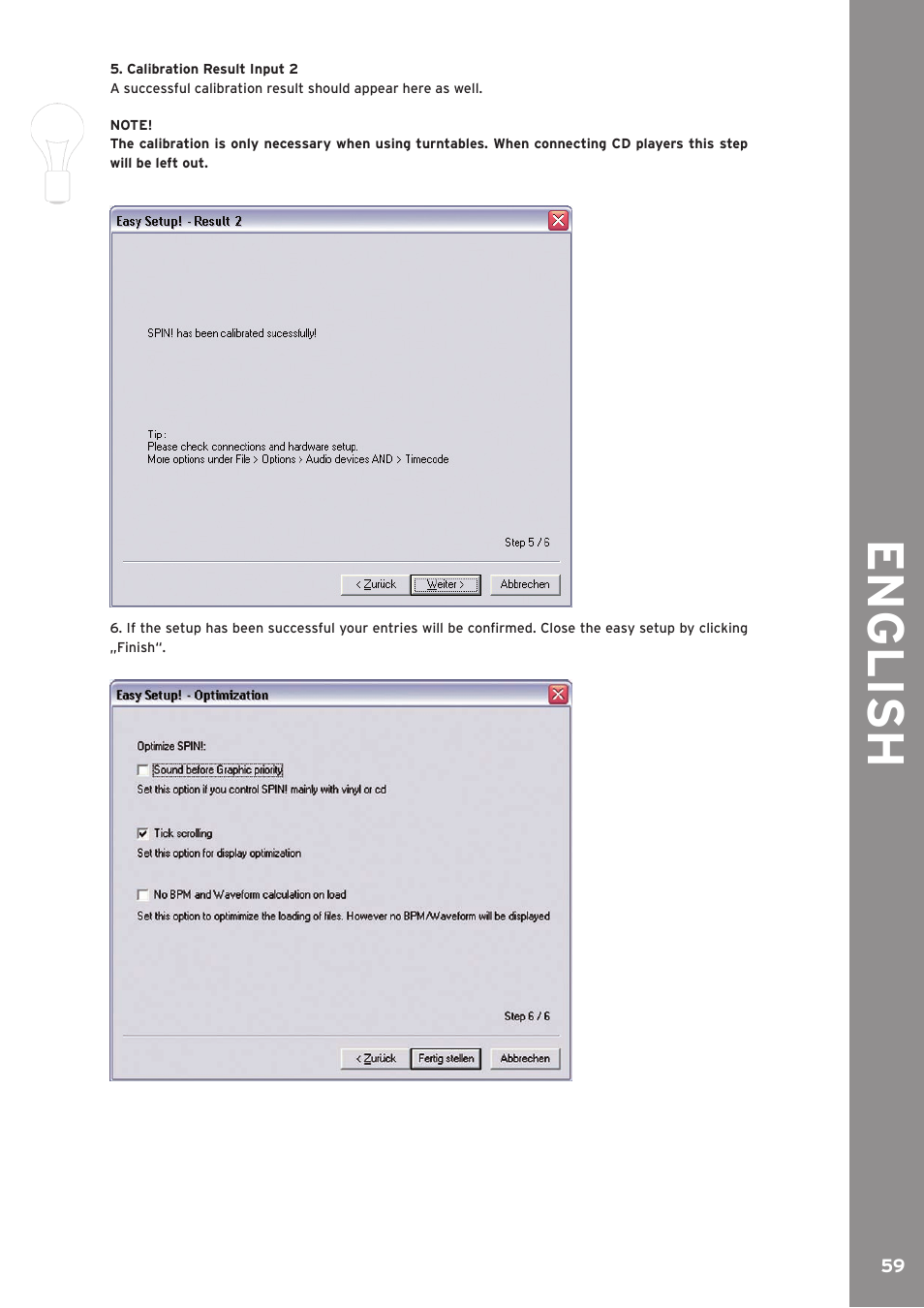 English | Reloop SPIN!2 User Manual | Page 59 / 139