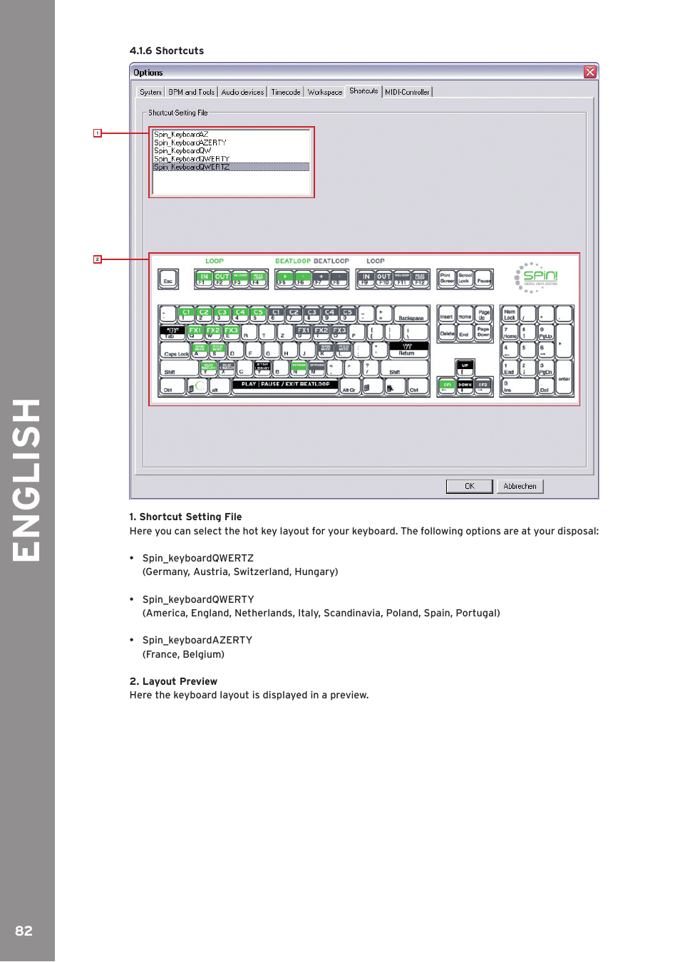 English | Reloop SPIN!2 User Manual | Page 82 / 139