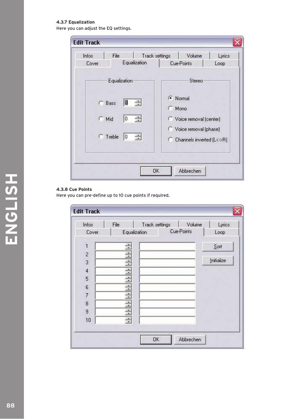 English | Reloop SPIN!2 User Manual | Page 88 / 139