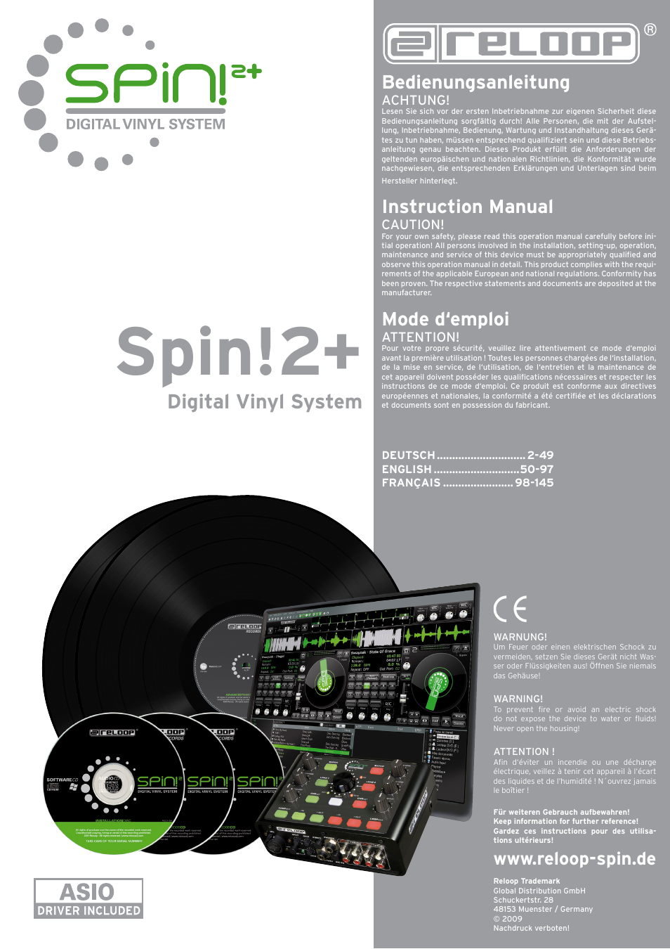 Reloop SPIN!2 User Manual | 153 pages