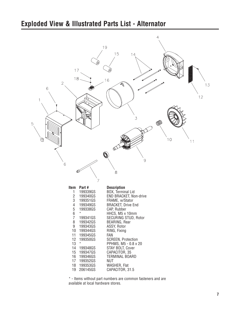 Briggs & Stratton 040234-1 User Manual | Page 7 / 7