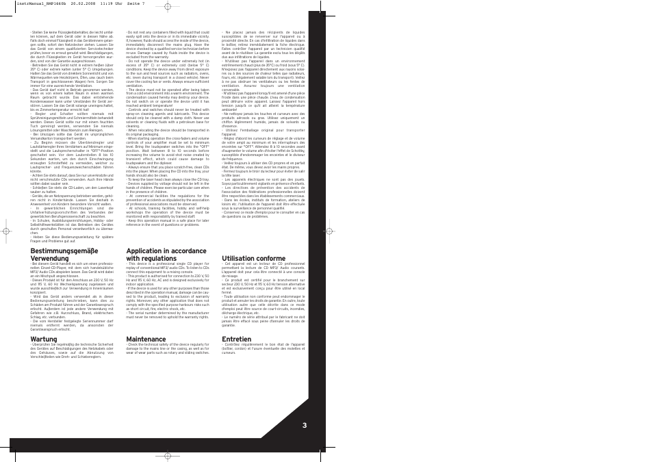 Reloop RMP-1660 User Manual | Page 3 / 8