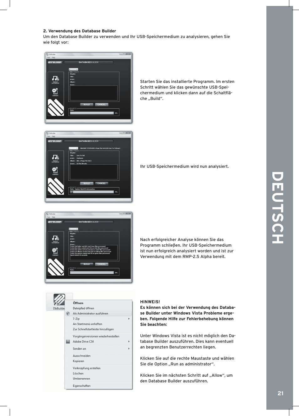Reloop RMP-2.5 ALPHA User Manual | Page 21 / 68