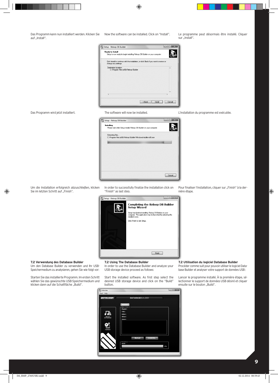 Reloop RMP-2760 USB User Manual | Page 9 / 16