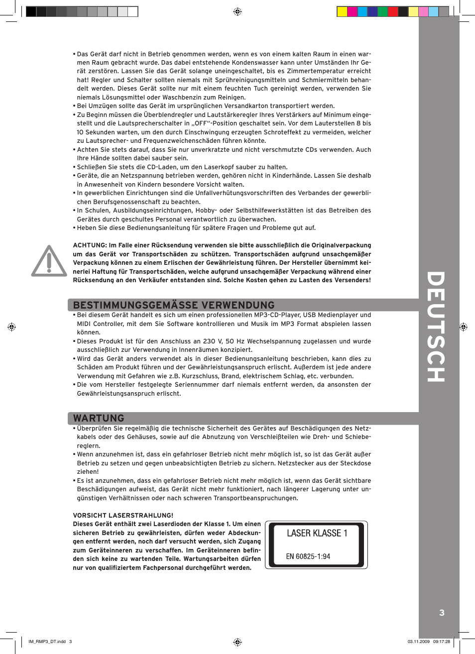 Reloop RMP-3 User Manual | Page 3 / 80