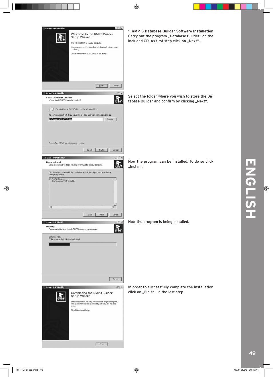English | Reloop RMP-3 User Manual | Page 49 / 80