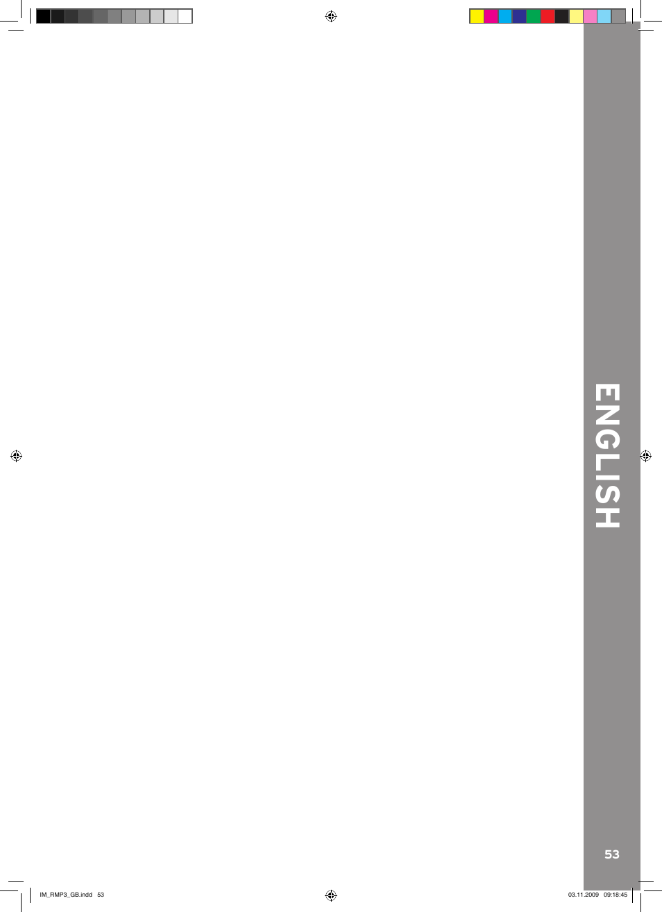 English | Reloop RMP-3 User Manual | Page 53 / 80