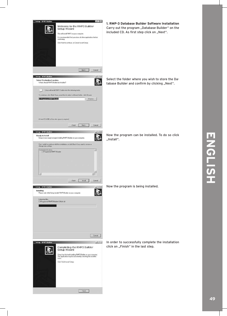 English | Reloop RMP-3 ALPHA LTD. User Manual | Page 49 / 80