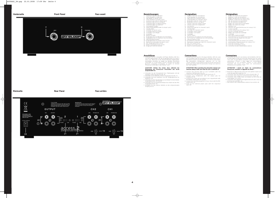Reloop ACCESS.2 User Manual | Page 5 / 8