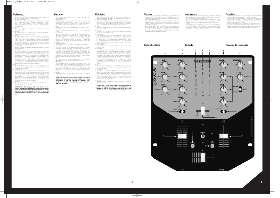 Reloop ACCESS.2 User Manual | Page 6 / 8