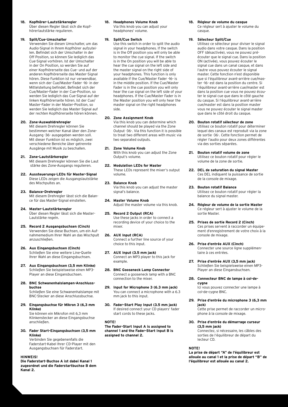 Reloop ACCESS.4 User Manual | Page 8 / 12