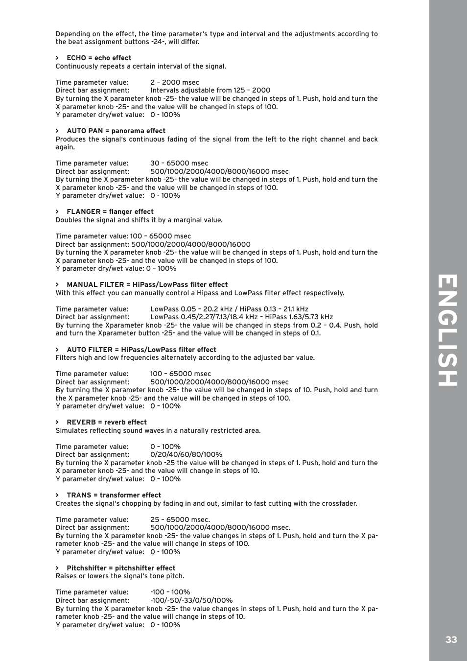 English | Reloop IQ2 MIDI User Manual | Page 34 / 69