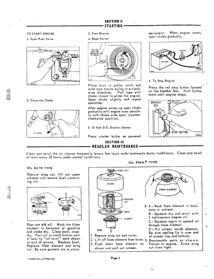 Briggs & Stratton 19-R6D User Manual | Page 4 / 8