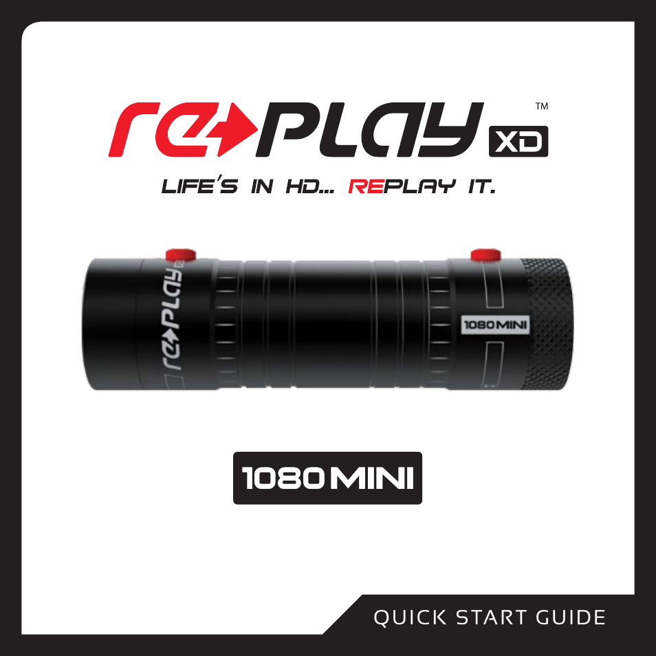 Replay XD 1080Mini User Manual | 94 pages