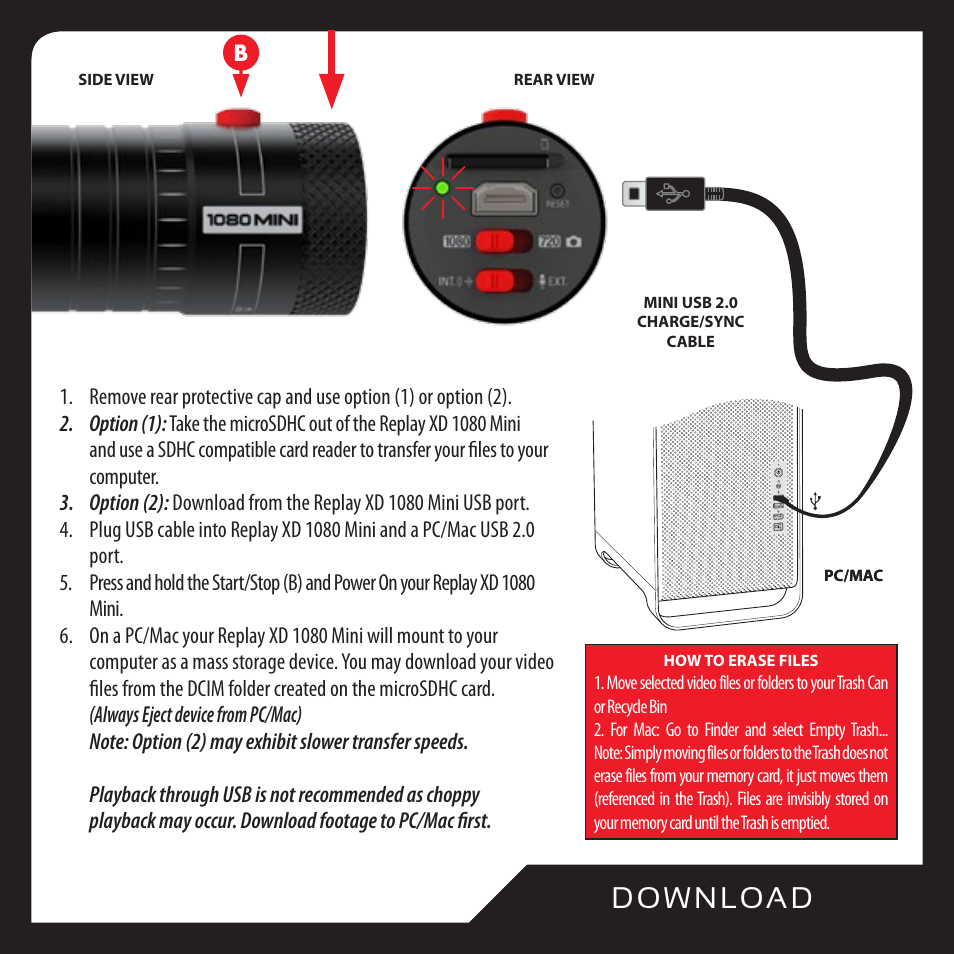 Replay XD 1080Mini User Manual | Page 10 / 94