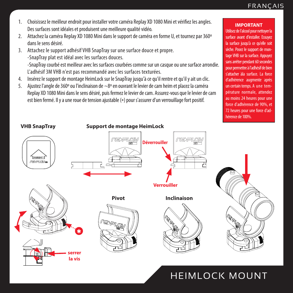 Replay XD 1080Mini User Manual | Page 18 / 94