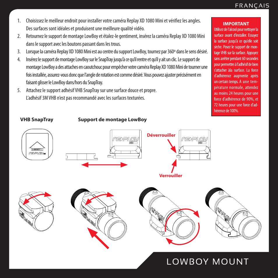 Replay XD 1080Mini User Manual | Page 19 / 94