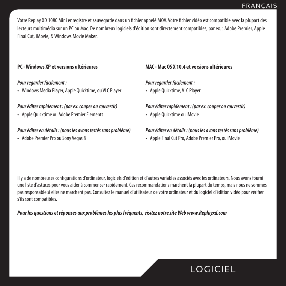 Lo g i ci el | Replay XD 1080Mini User Manual | Page 24 / 94