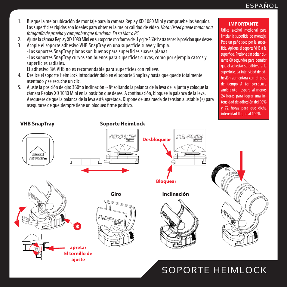 Replay XD 1080Mini User Manual | Page 44 / 94