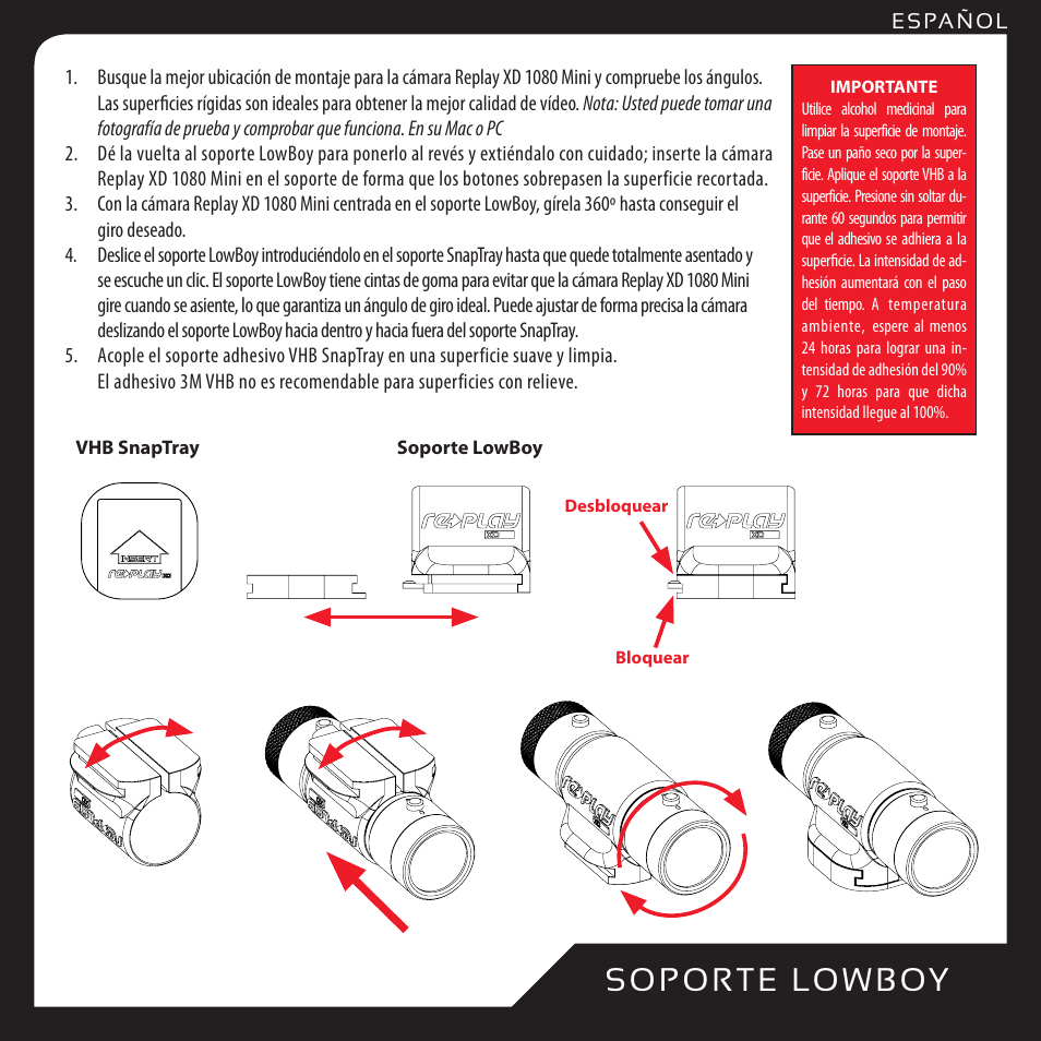 Replay XD 1080Mini User Manual | Page 45 / 94