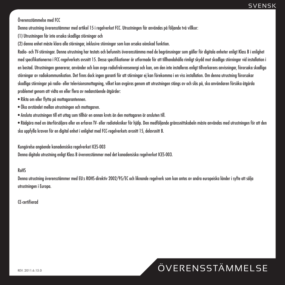 Öv er en ss tä m m else | Replay XD 1080Mini User Manual | Page 92 / 94