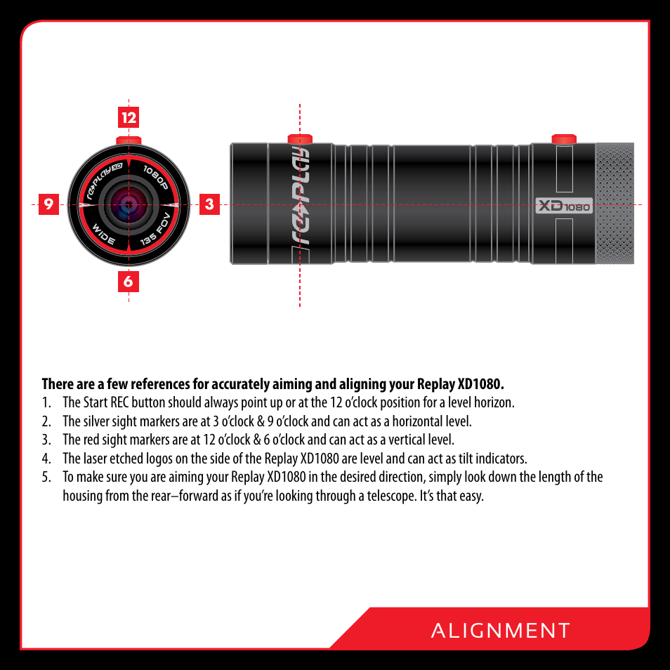 Replay XD XD1080 User Manual | Page 8 / 20