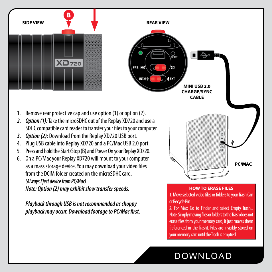 Replay XD XD720 User Manual | Page 10 / 16