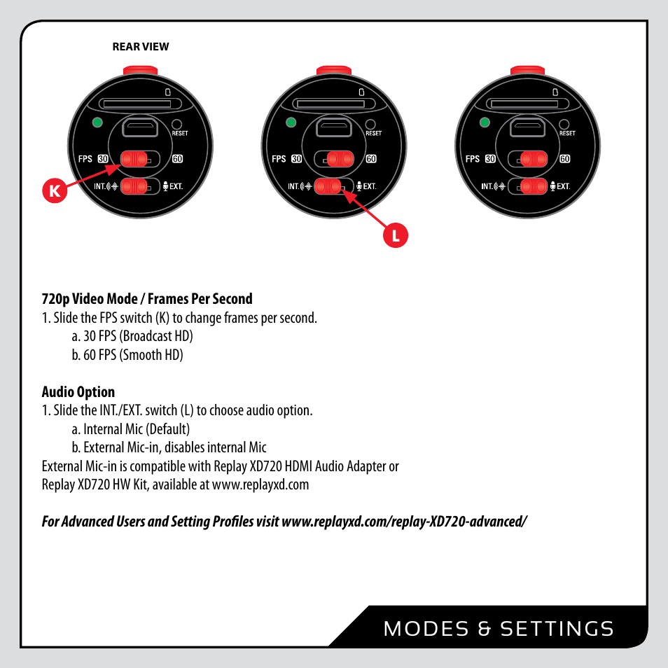 Replay XD XD720 User Manual | Page 4 / 16