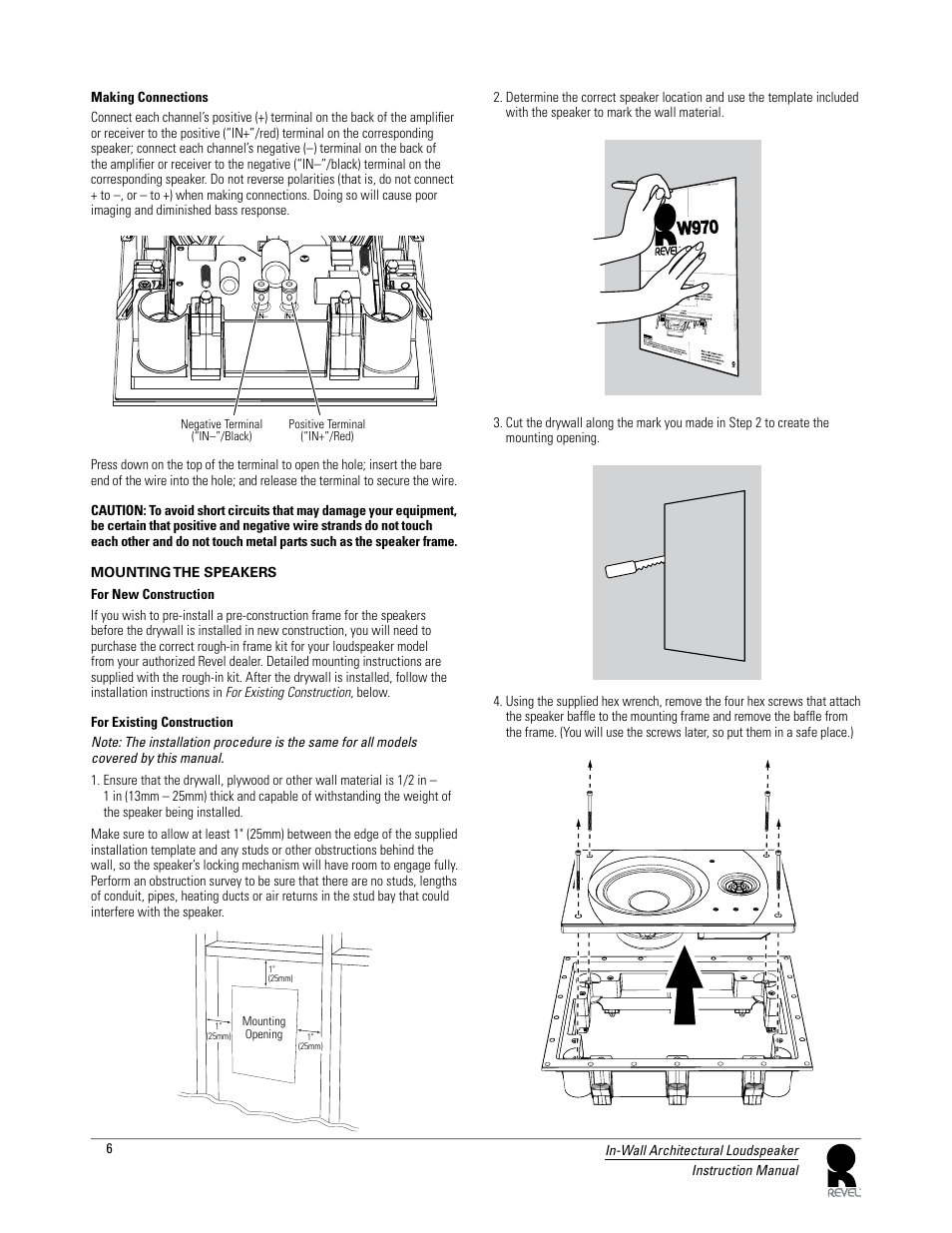 Revel W990 User Manual | Page 6 / 9