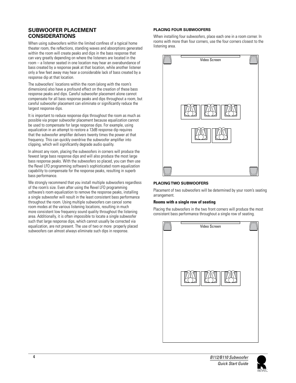 Revel B112 User Manual | Page 4 / 11