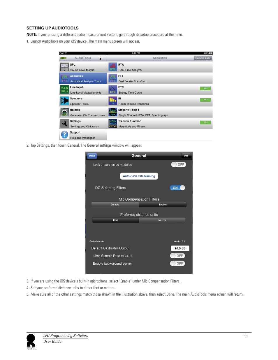 Revel LFO User Manual | Page 11 / 24