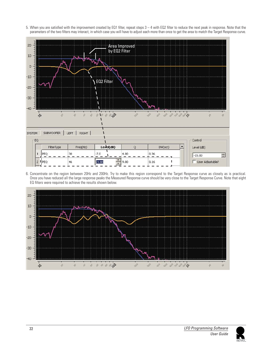 Revel LFO User Manual | Page 22 / 24