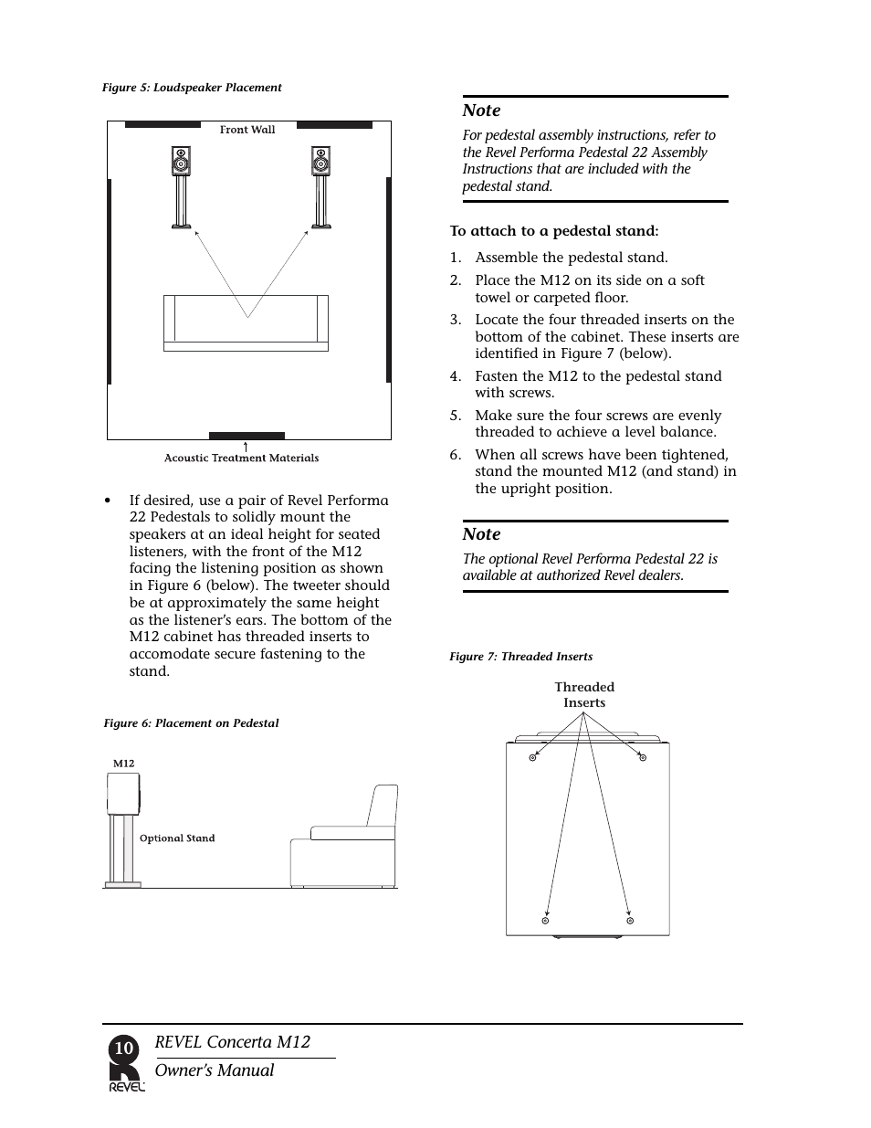 Revel M12 User Manual | Page 10 / 18