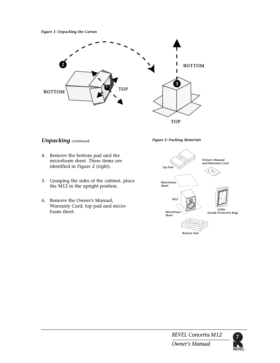 Revel M12 User Manual | Page 7 / 18