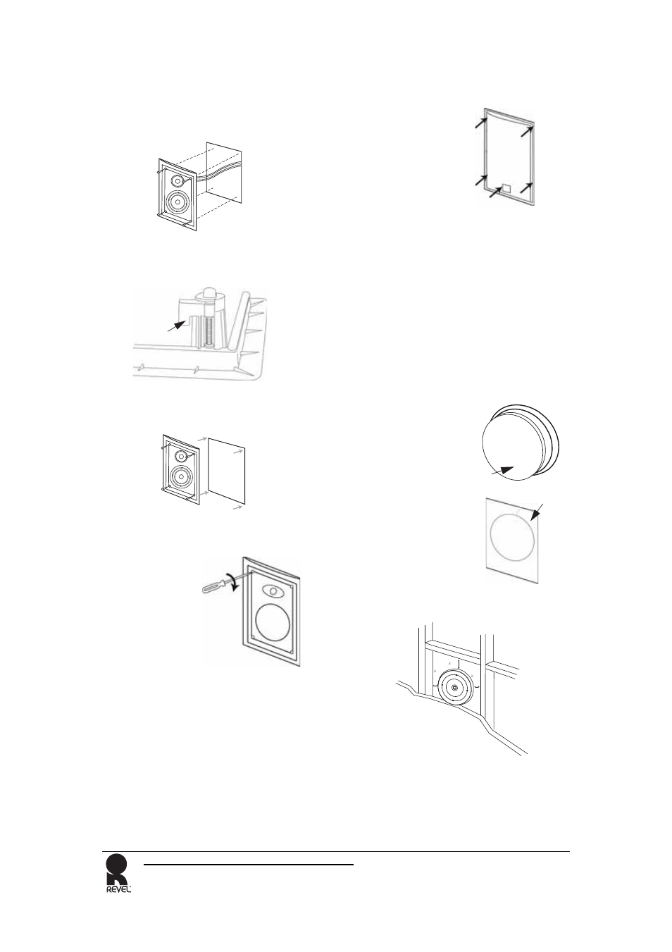 Installation, Caution | Revel IC6T2 User Manual | Page 9 / 14