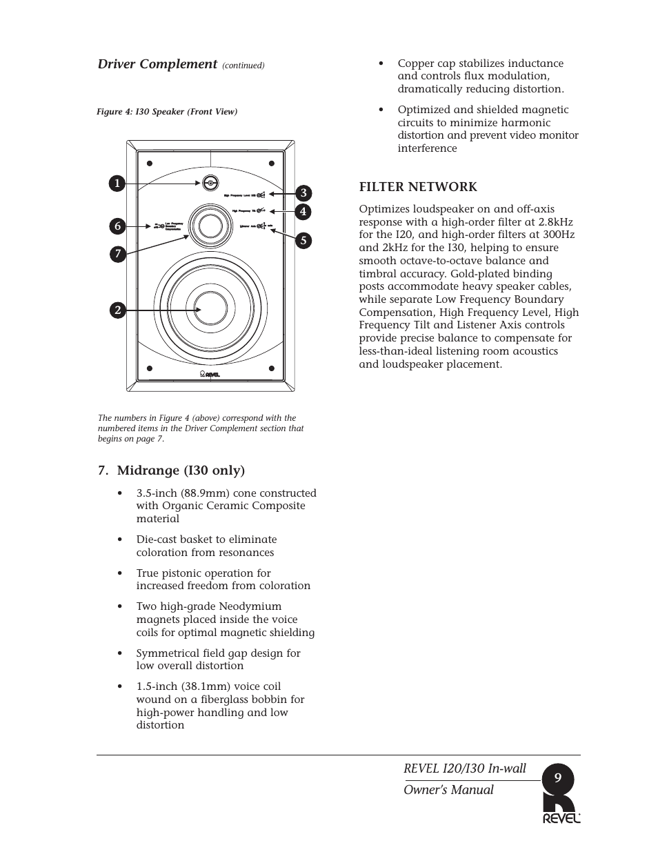 Revel I30 User Manual | Page 9 / 28