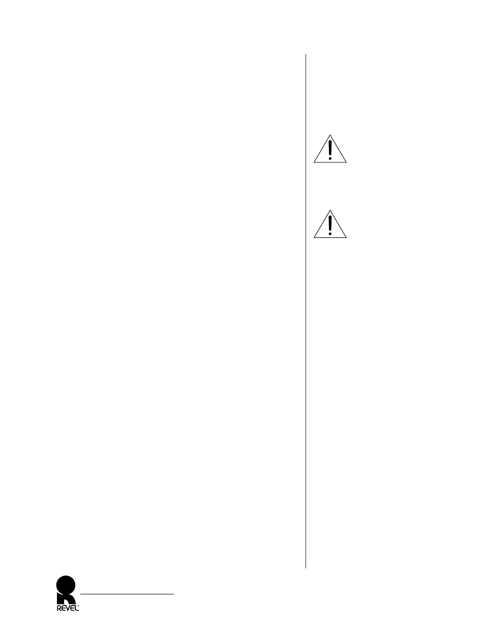 Mounting, Mounting a loudspeaker on a wall, Important | Revel S30 User Manual | Page 12 / 24