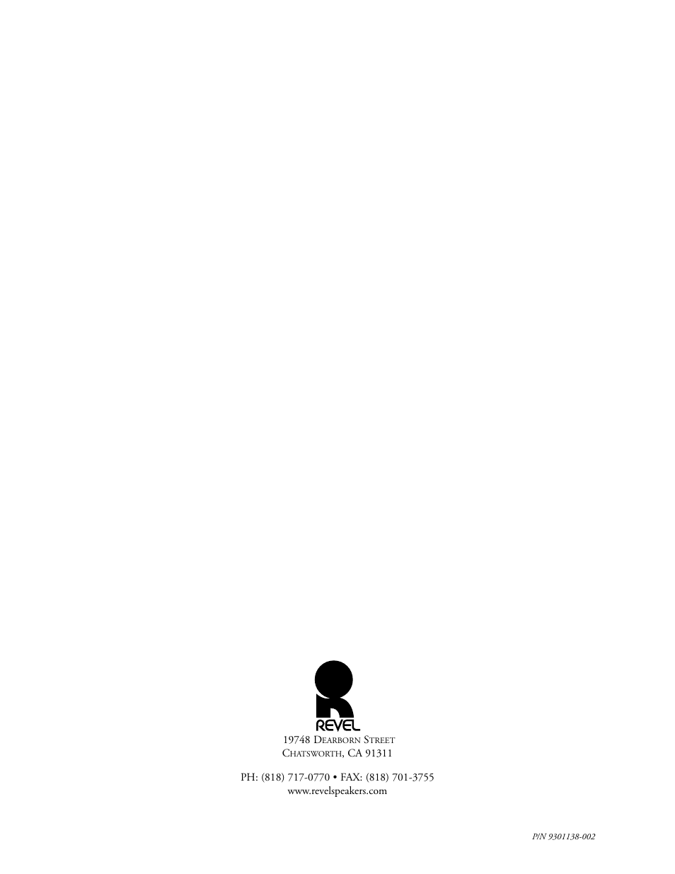 Revel Embrace User Manual | Page 24 / 24