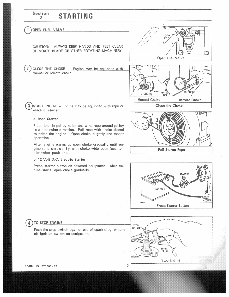 Briggs & Stratton 243434 User Manual | Page 2 / 6