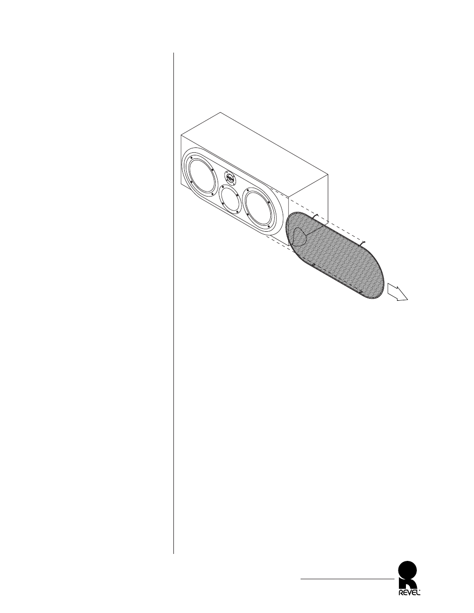 Removing the grille (optional) | Revel C30 User Manual | Page 7 / 24