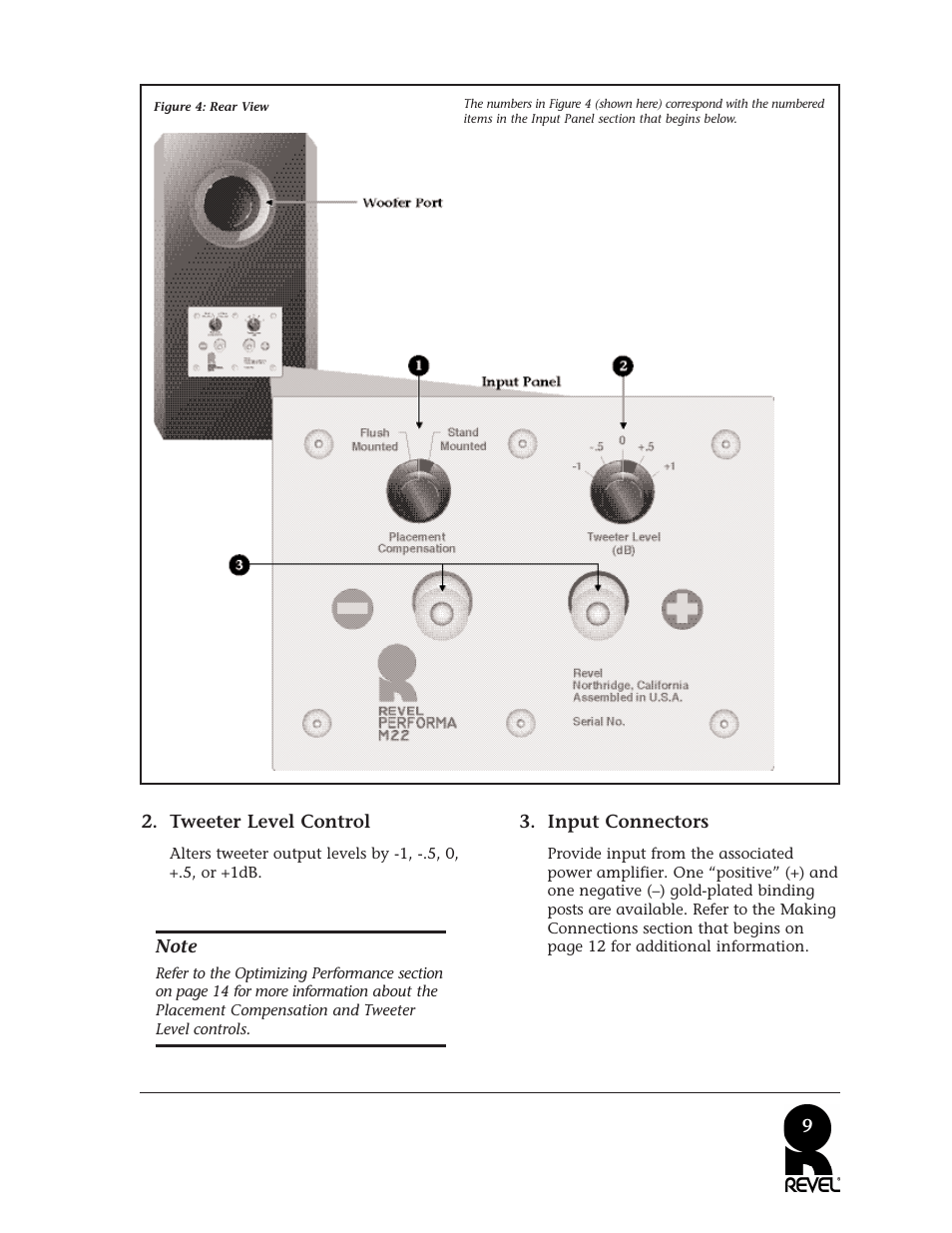 Revel M22 User Manual | Page 9 / 20