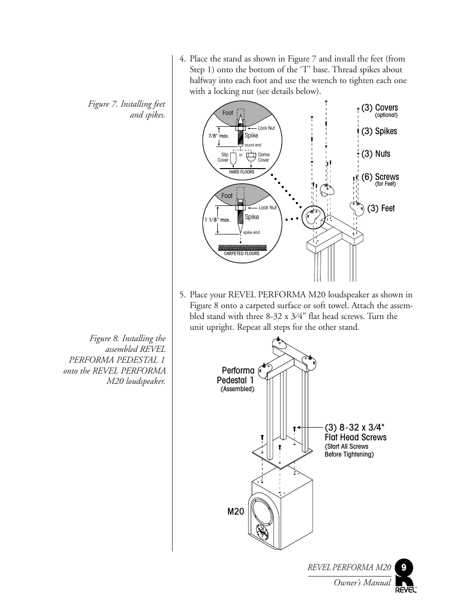 Revel M20 User Manual | Page 9 / 20