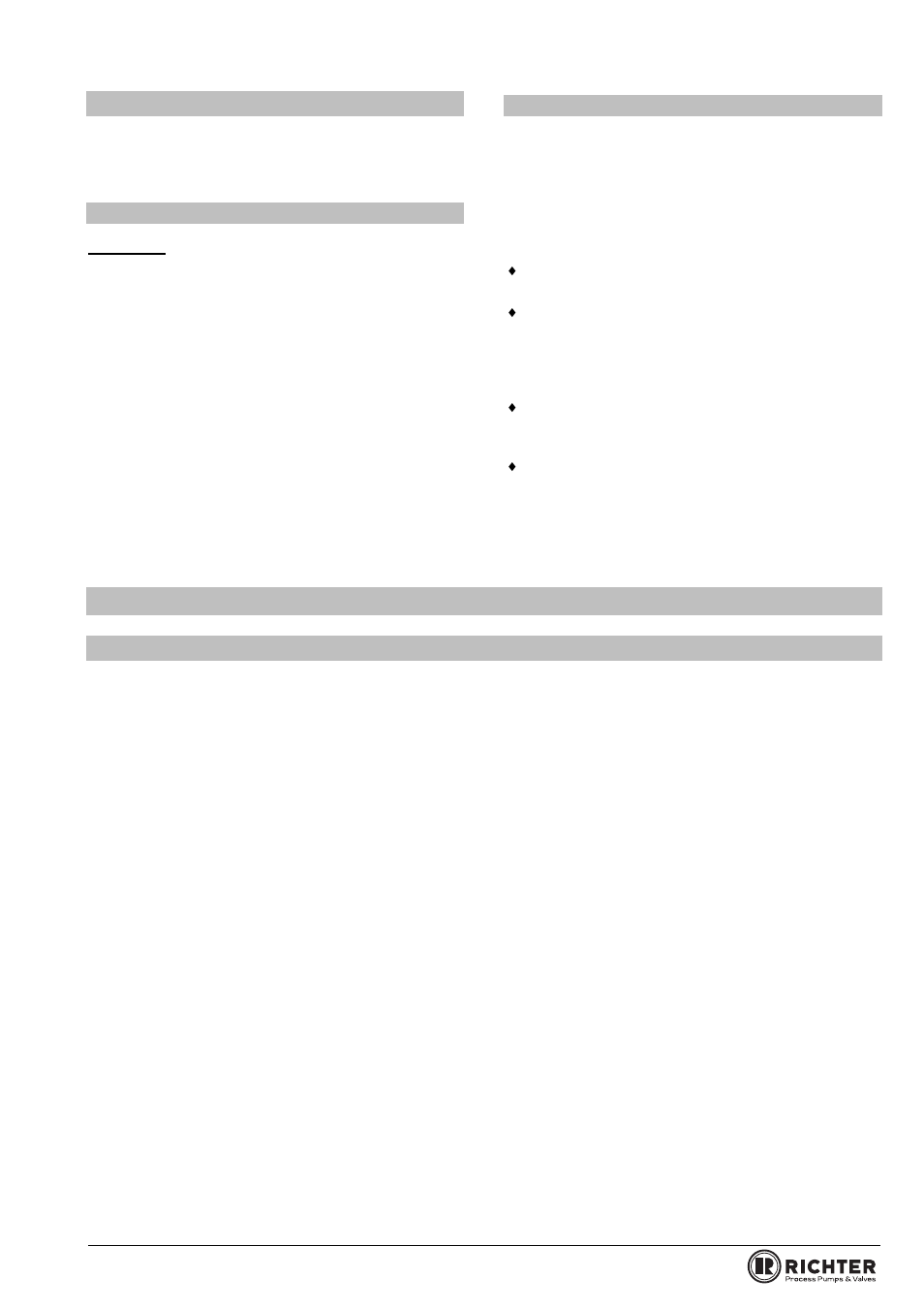 7 tests, 1 stroke, 2 test pressure | 10 drawings, 1 legend, Ests, Stroke, Test pressure, Rawings, Egend | Richter GUT/F Series Overflow Valves User Manual | Page 13 / 20