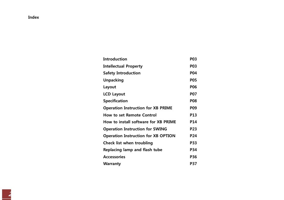 RiME LITE XB WIFI User Manual | Page 2 / 37