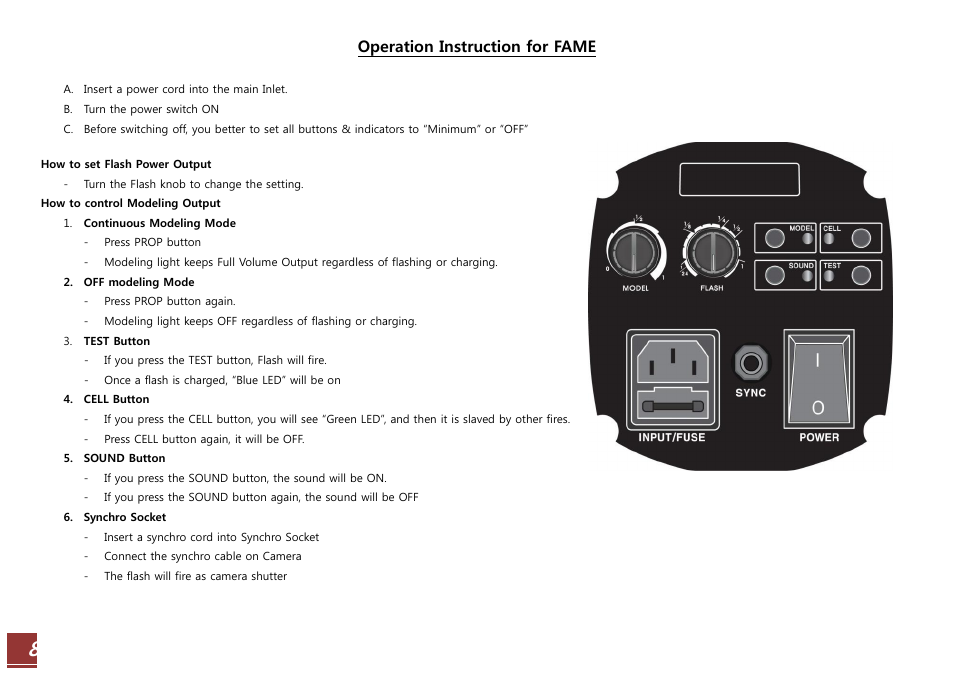 RiME LITE Fame User Manual | Page 8 / 14