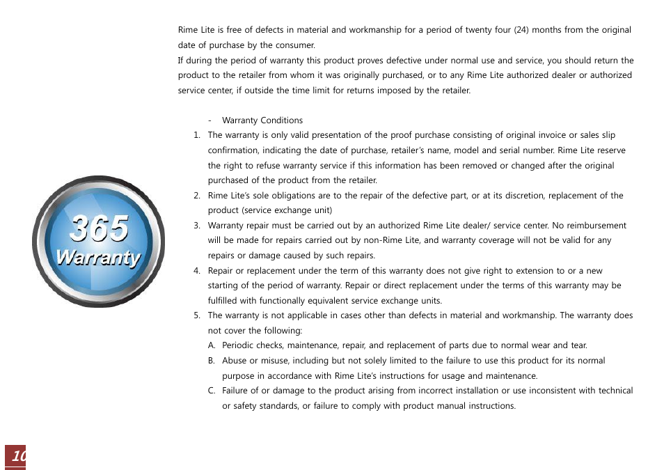 RiME LITE Softbox User Manual | Page 10 / 10